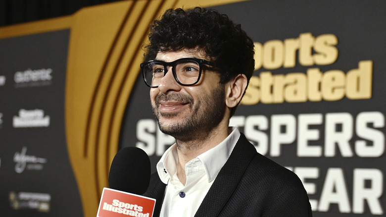 Tony Khan attends the Sports Illustrated Sportsperson of the Year Ceremony on January 06, 2026 in Las Vegas, Nevada.
