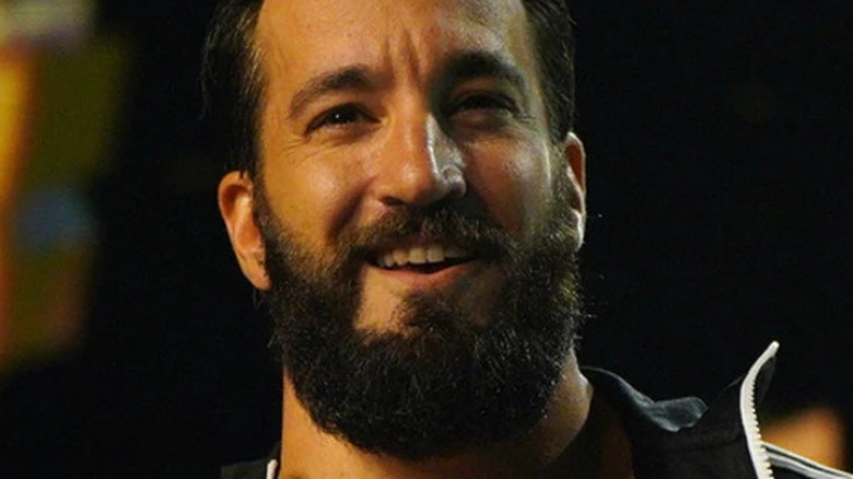 Tony Nese making his AEW entrance 