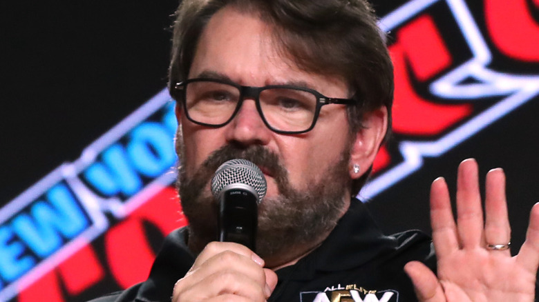 Tony Schiavone talking