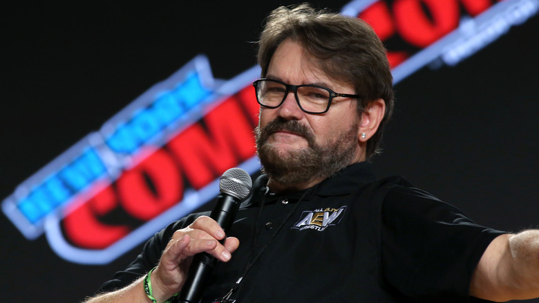 Tony Schiavone speaking
