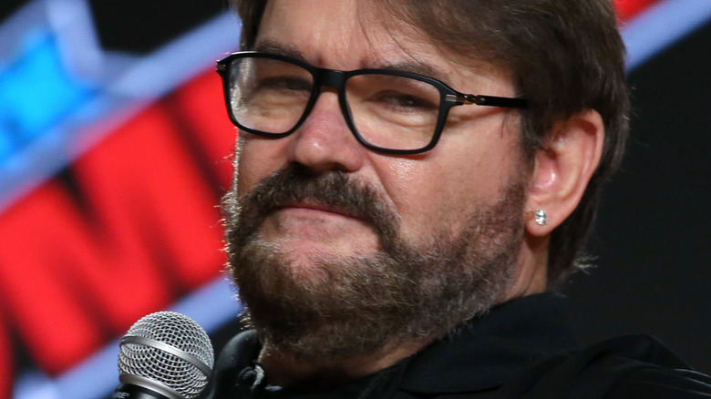 Tony Schiavone looking at the camera