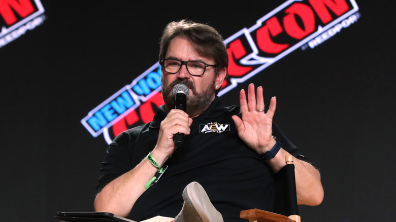 Tony Schiavone with the classic 