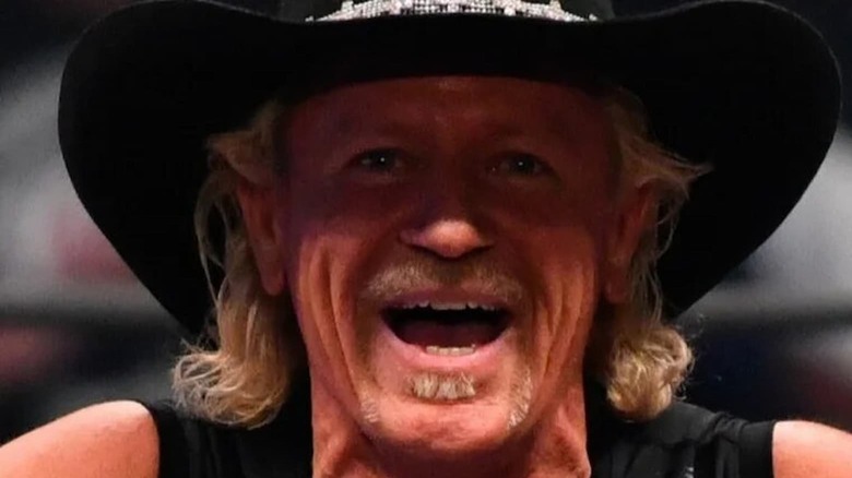 Jeff Jarrett smiling