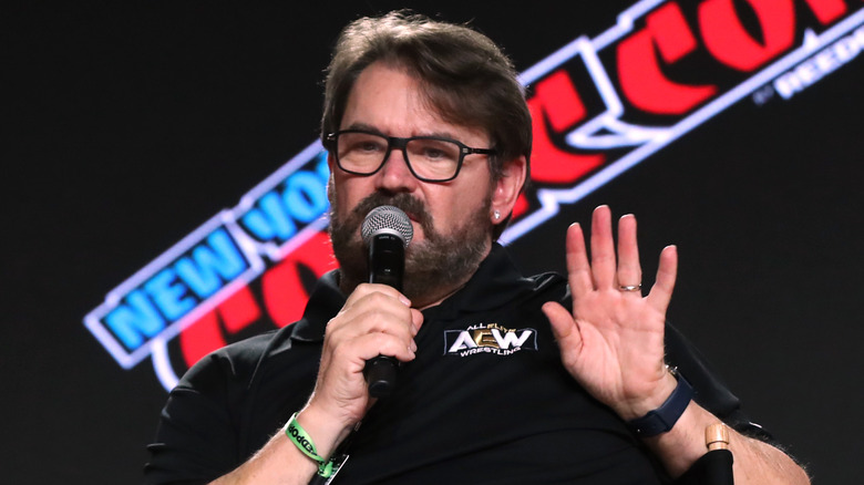 Tony Schiavone talking