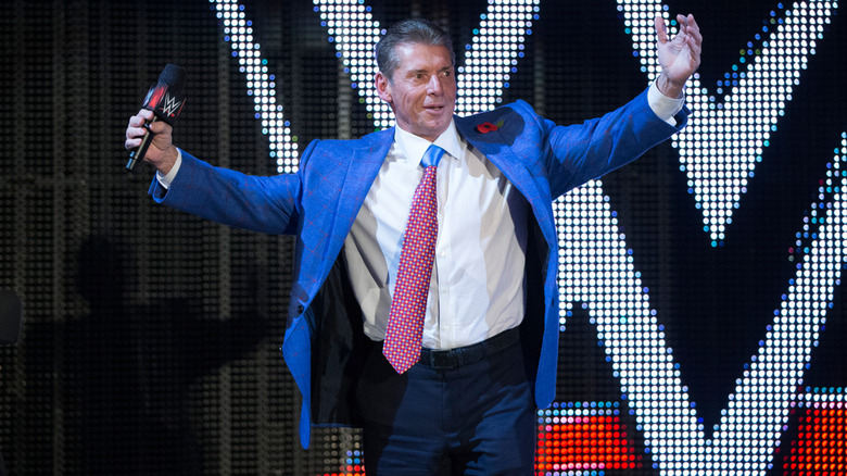 Vince McMahon, attempting to fly