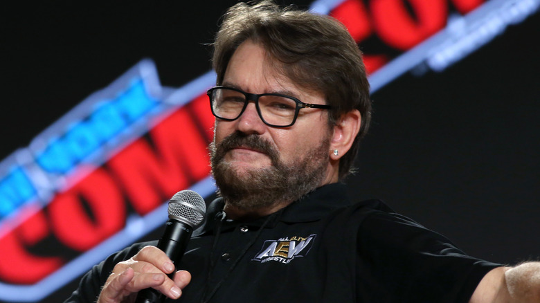 Tony Schiavone talking