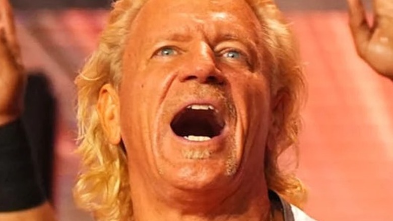 Jeff Jarrett looking up