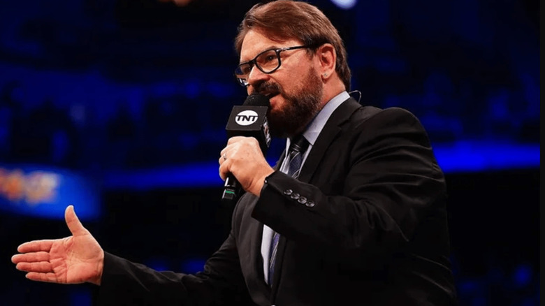 Tony Schiavone talking