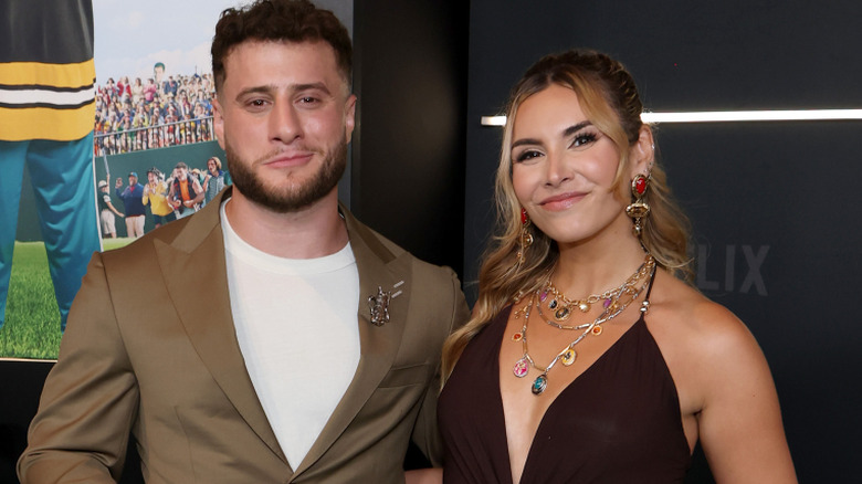 MJF and Alicia Atout attending the 