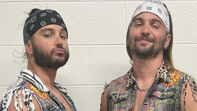 The Young Bucks pose