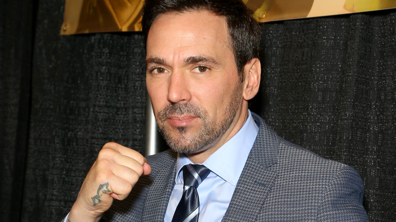 Jason David Frank on red carpet