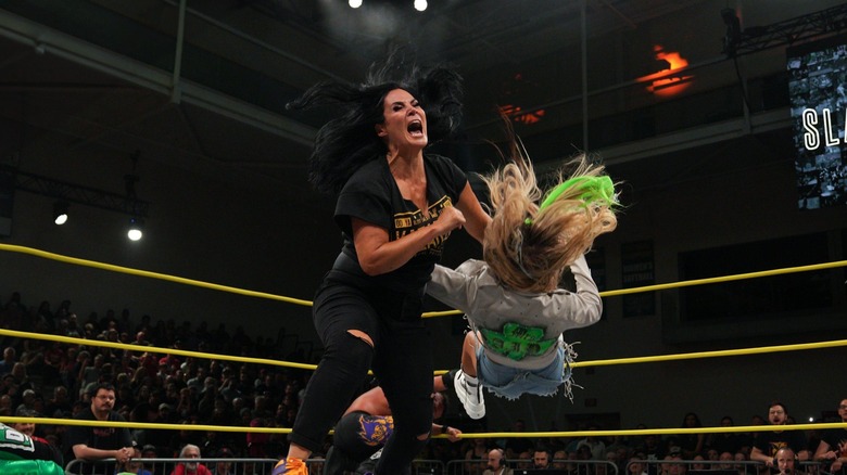 Traci Brooks at Slammiversary 2023