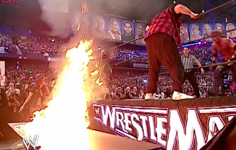 edge foley wrestlemania 22