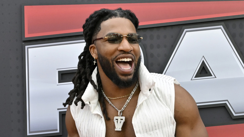 Trick Williams attends Netflix Presents: The Raw Brunch on April 20, 2026 in Las Vegas, Nevada.