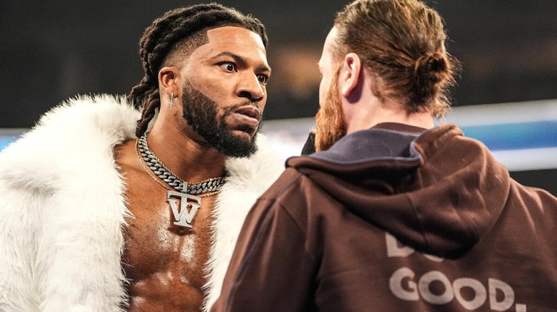 Trick Williams and Sami Zayn