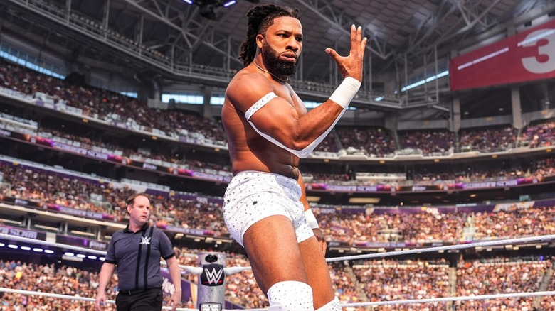 Trick Williams in the ring