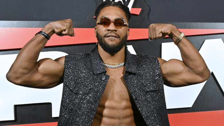 Trick Williams is flexing