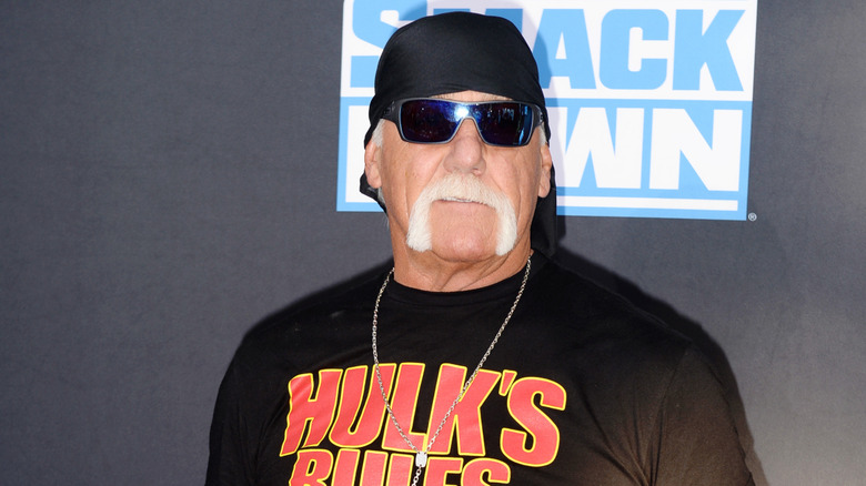 Hulk Hogan attends WWE 20th Anniversary Celebration Marking Premiere of WWE Friday Night SmackDown on FOX at Staples Center on October 04, 2019 in Los Angeles, California.