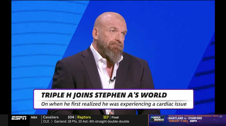 Triple H ESPN First Take Interview