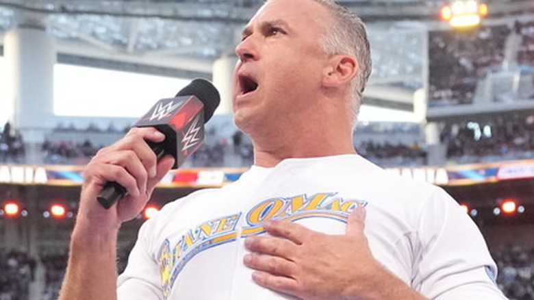 Shane McMahon talking