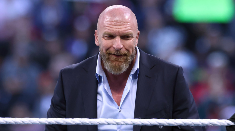Triple H happy that his wife is home