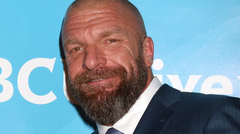 Paul "Triple H" Levesque smiling