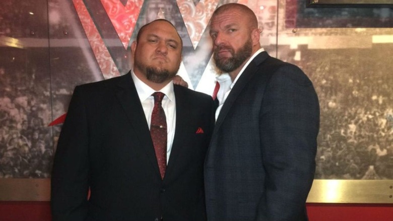 triple hhh samoa joe 2