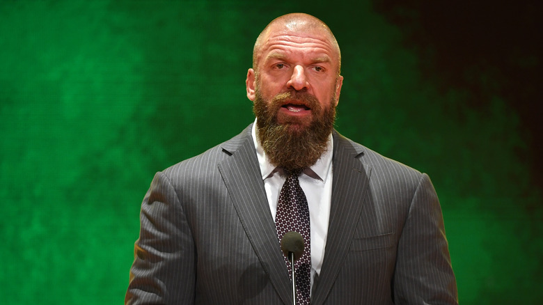 Triple H Talking 