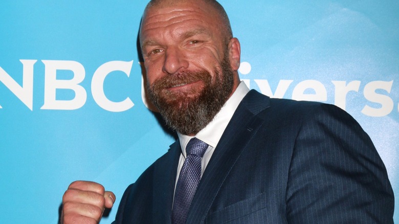 Paul 'Triple H' Levesque smiling