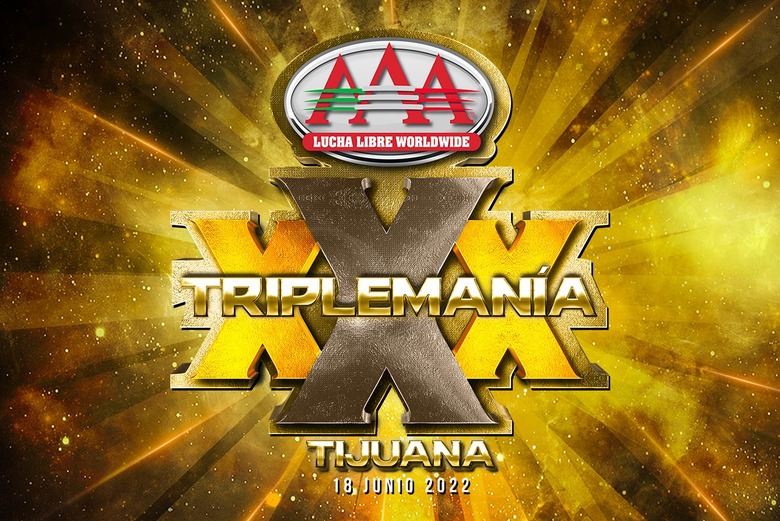 AAA Triplemania XXX Tijuana logo
