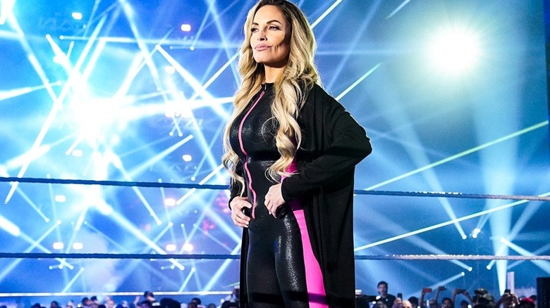 Trish Stratus posing 