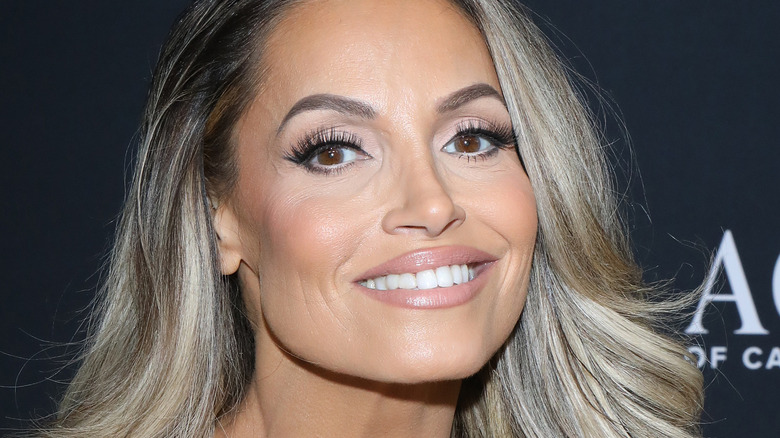 Trish Stratus smiling