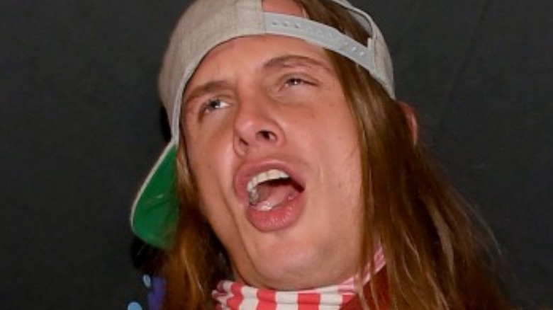 Matt Riddle being goofy 