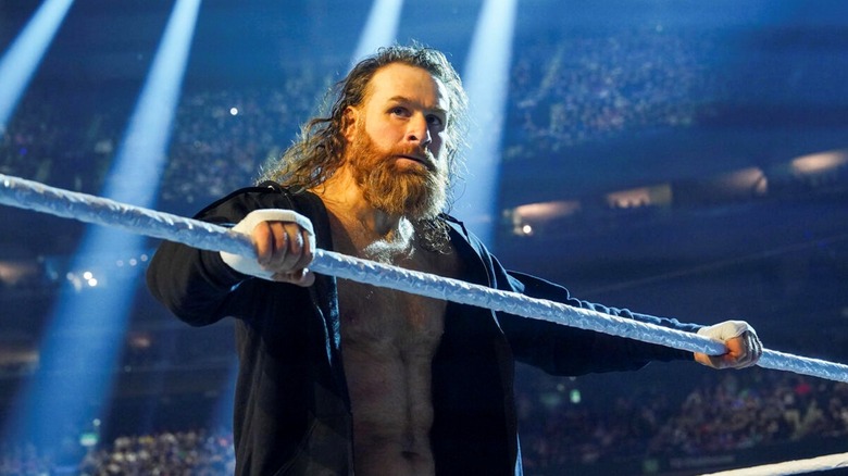 Sami Zayn in the ring