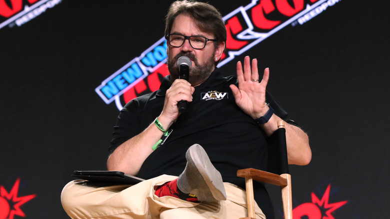 Tony Schiavone talking