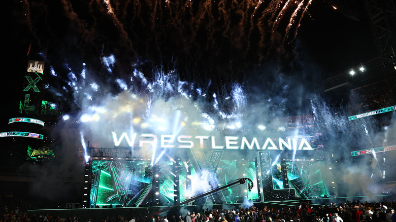 WrestleMania 40 logo