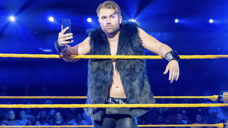 Tyler Breeze in the ring