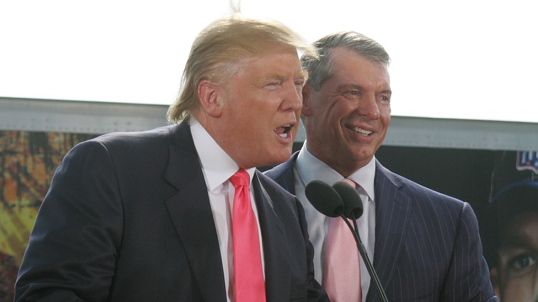 Donald Trump y Vince McMahon
