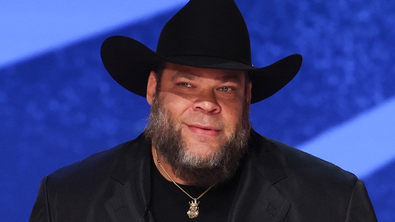Tyrus trying his best Jim Ross impression