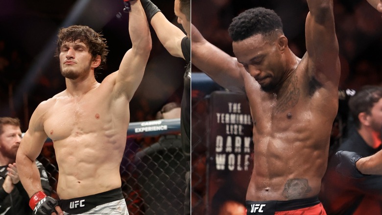 [Left] Movsar Evloev and [Right] Lerone Murphy