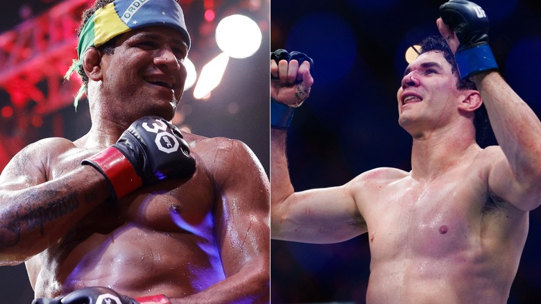 [Left] Gilbert Burns and [Right] Mike Malott