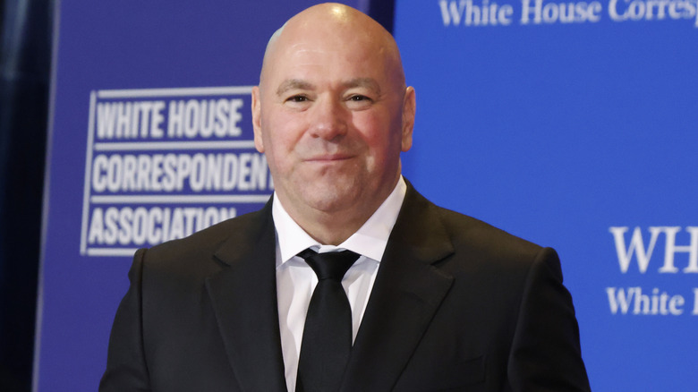 UFC President Dana White at the White House Correspondents' Dinner