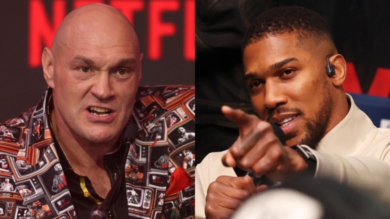 Tyson Fury and Anthony Joshua