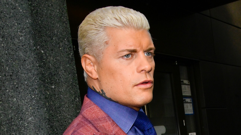 Cody Rhodes looking slightly confused