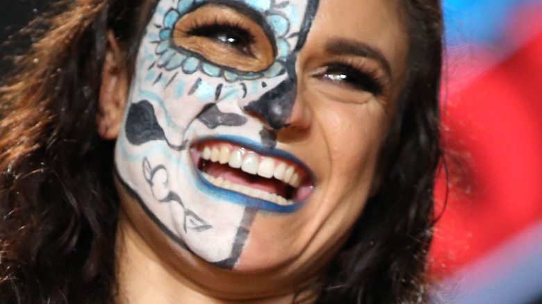 Thunder Rosa smiling 