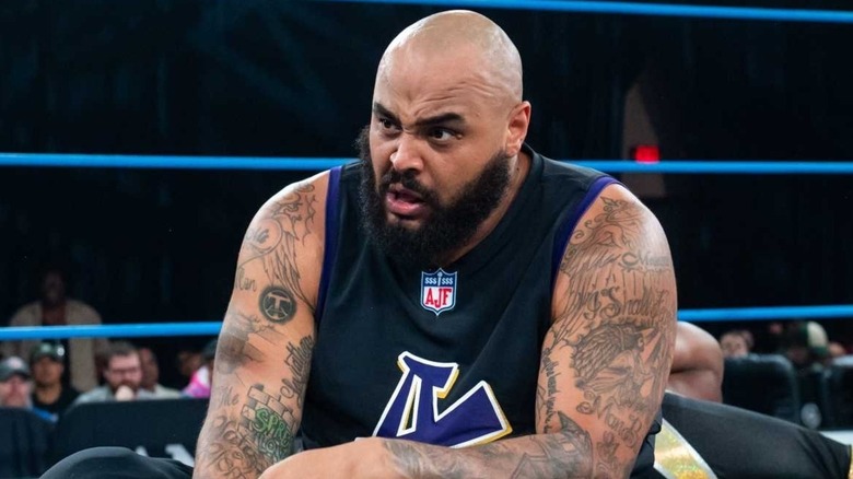 AJ Francis in the ring