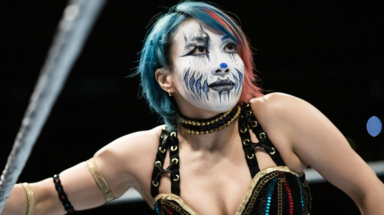 Asuka in the ring