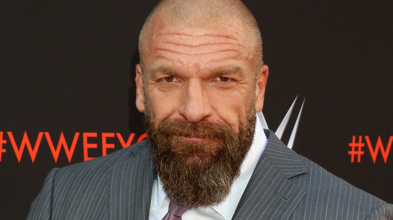 Triple H red carpet