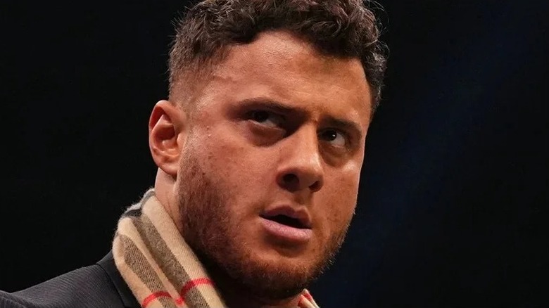 MJF Prepares to speak on "AEW Dynamite"