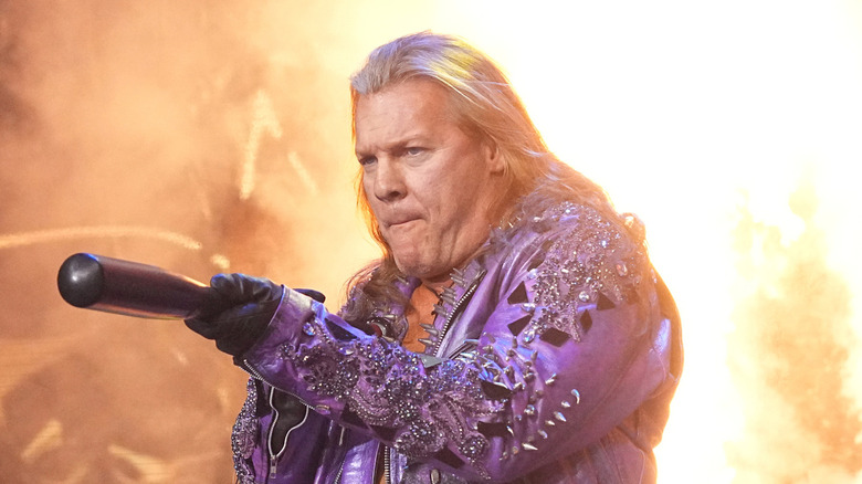 Chris Jericho during his AEW entrance